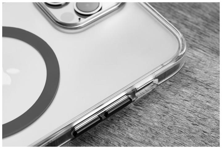 Actual product image Fixed MagPurity | Back cover | Apple | iPhone 15 | TPU | Clear (Apple iPhone 15)