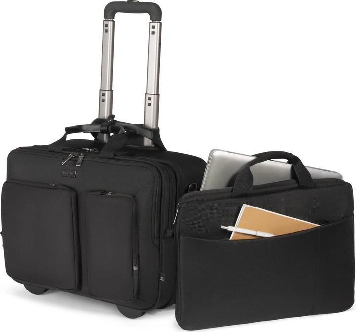 Actual product image Dicota "SAC.16.D3250901 D3250901 - Trolley Top Traveller Roller SEVEN 14-16"" Noir 25 litres." (25 l)