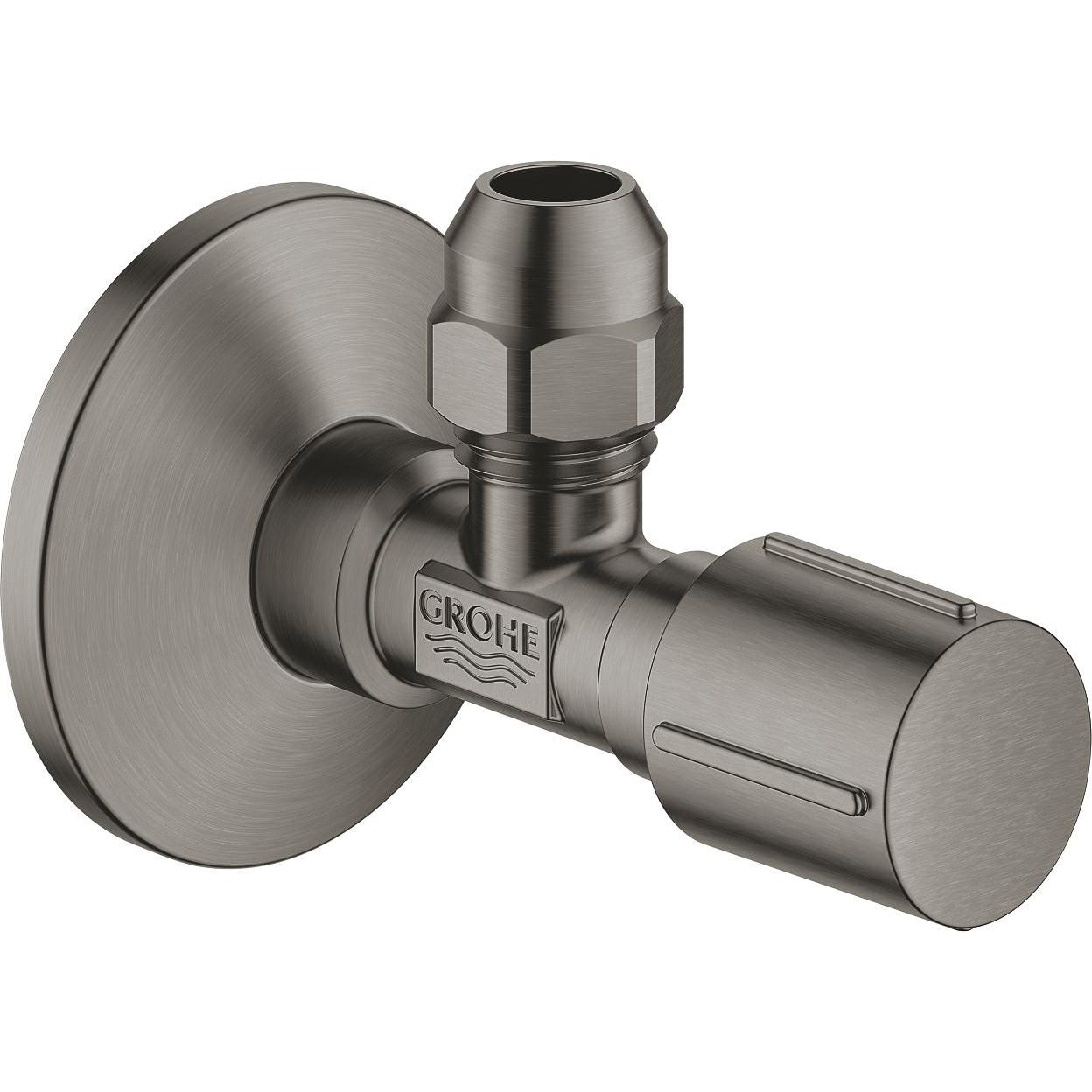 Grohe Eckventil 1/2" 22037AL0 hard graphite gebrstet (22037AL0)