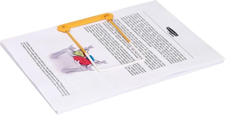 Actual product image Fellowes Bankers Box Tube Clip Yellow 100pk (100x)