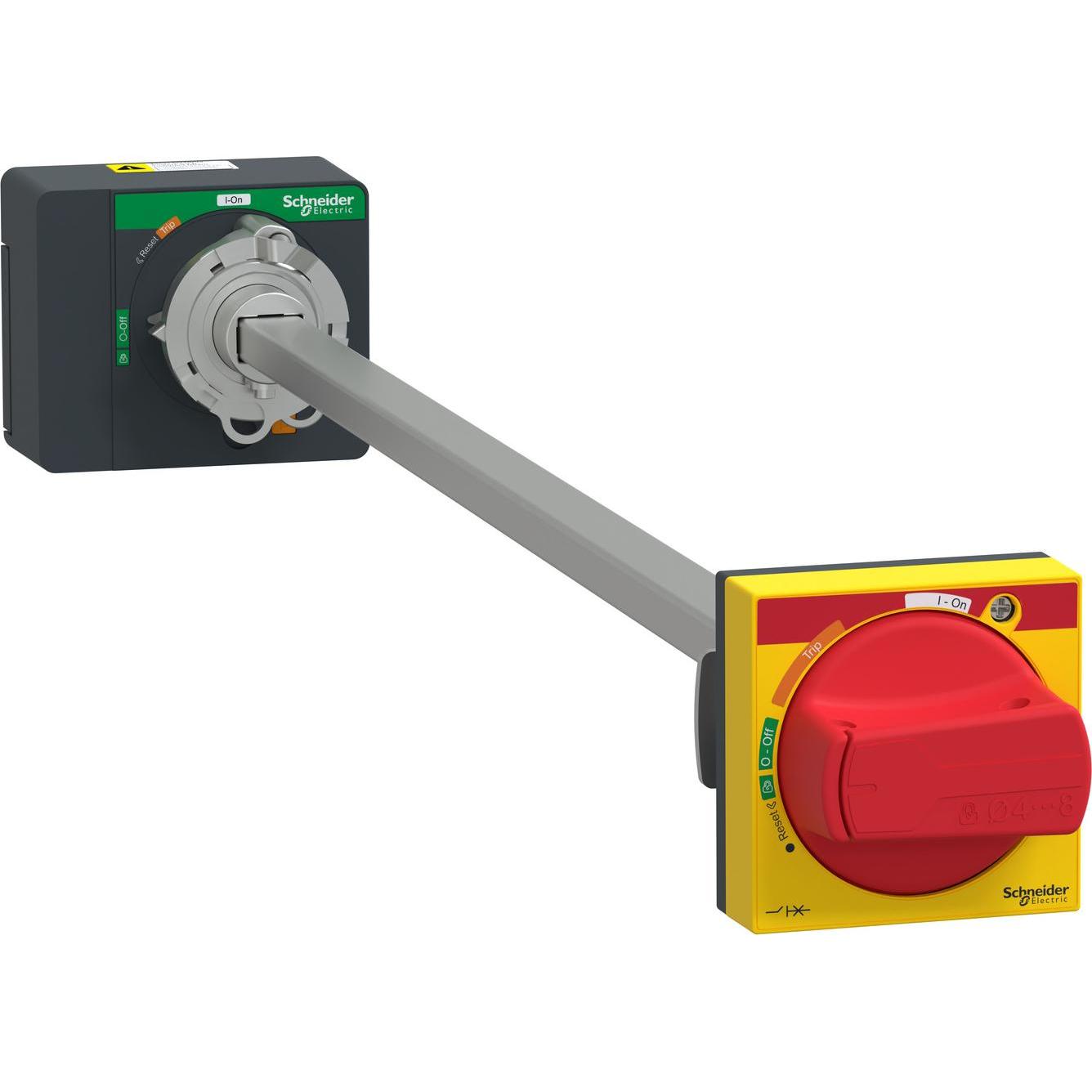 Schneider Electric, Accessori per la tecnologia di guida, LV426934T Comando rotante con maniglia di accoppiamento della porta