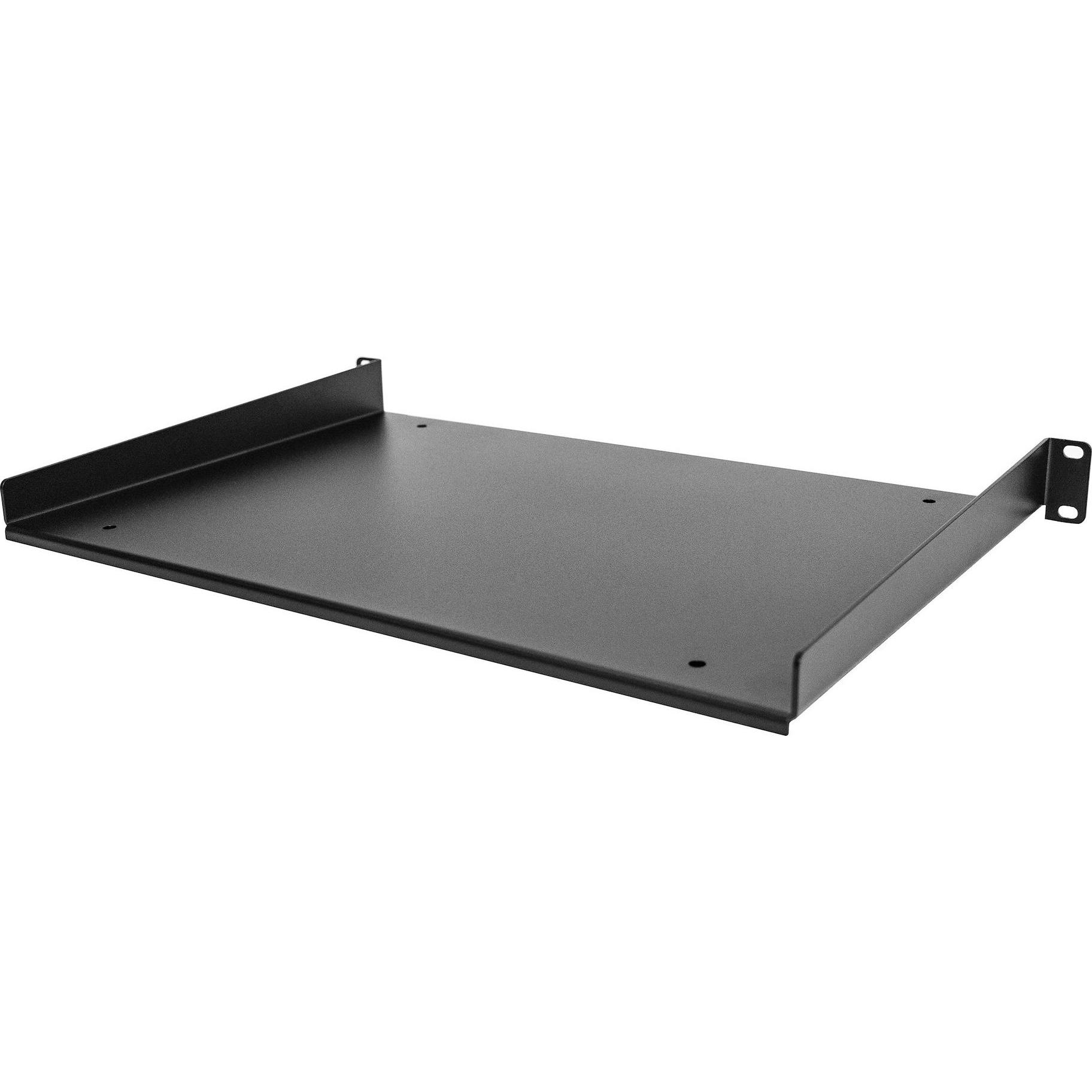 StarTech 1U Rack Shelf - 12" (SHELF-1U-12-FIXED-S)