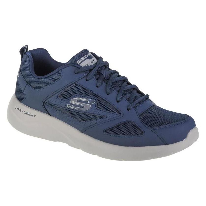 Skechers, Mannen, Sneakers, Dynamight 2.0 - Fallford Marineblauw, Blauw, (45)