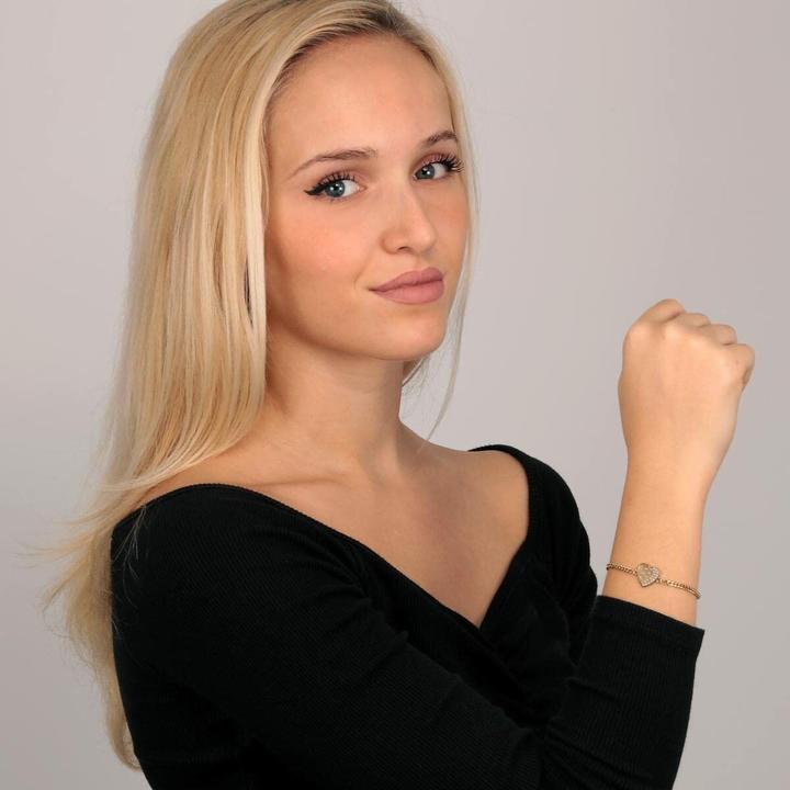 Produktbild Morellato Gold-plated romantic bracelet with Passioni SAUN13 crystals (L)