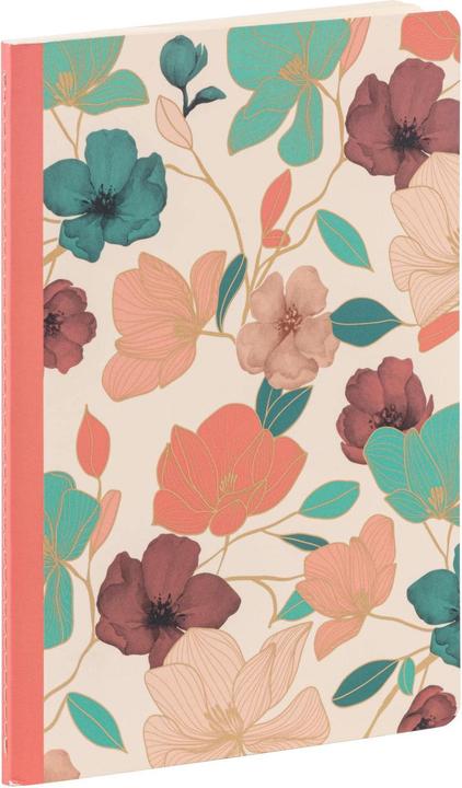 Image du produit Clairefontaine Gaïa beige, Piqure f il A5 96P L ass. (A5, À rayures, Couverture souple)