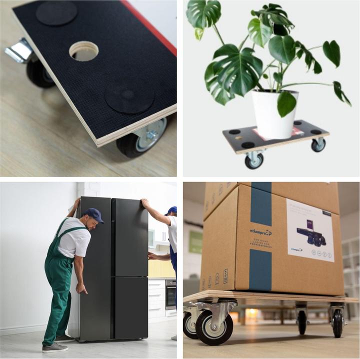 Produktbild Velleman Transportroller (400 kg)