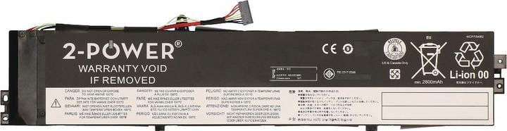 Image du produit 2-Power Batterie principale 14.8V 3100mAh (4 cabines, 2600 mAh)