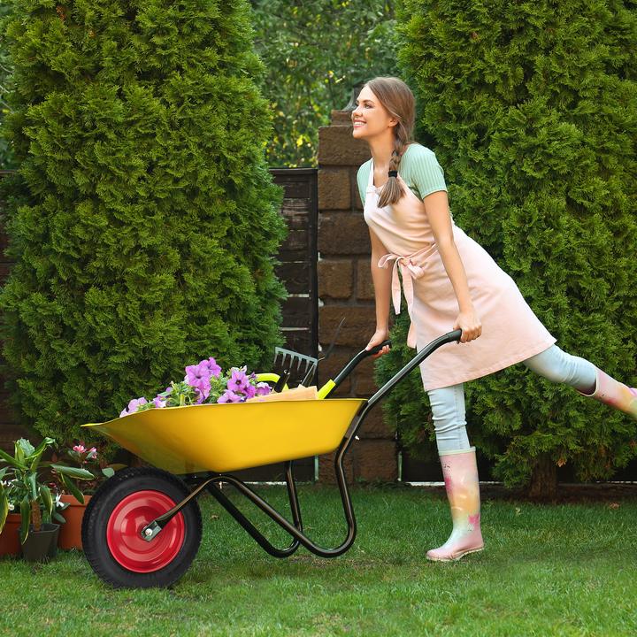 Image du produit Relaxdays Roue de brouette