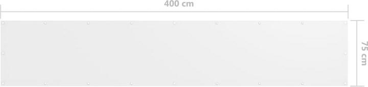 Produktbild vidaXL Sichtschutz Balkon (75 cm)