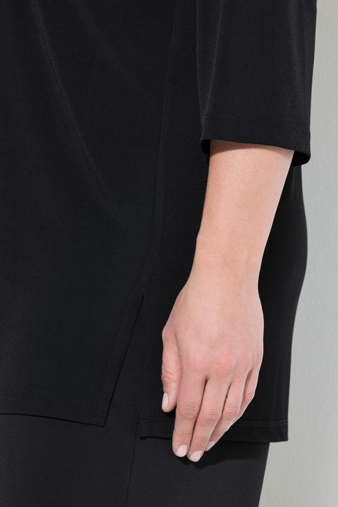 Produktbild Ulla Popken Longshirt, A-Linie, V-Ausschnitt, 3/4-Ärmel (46, 48)