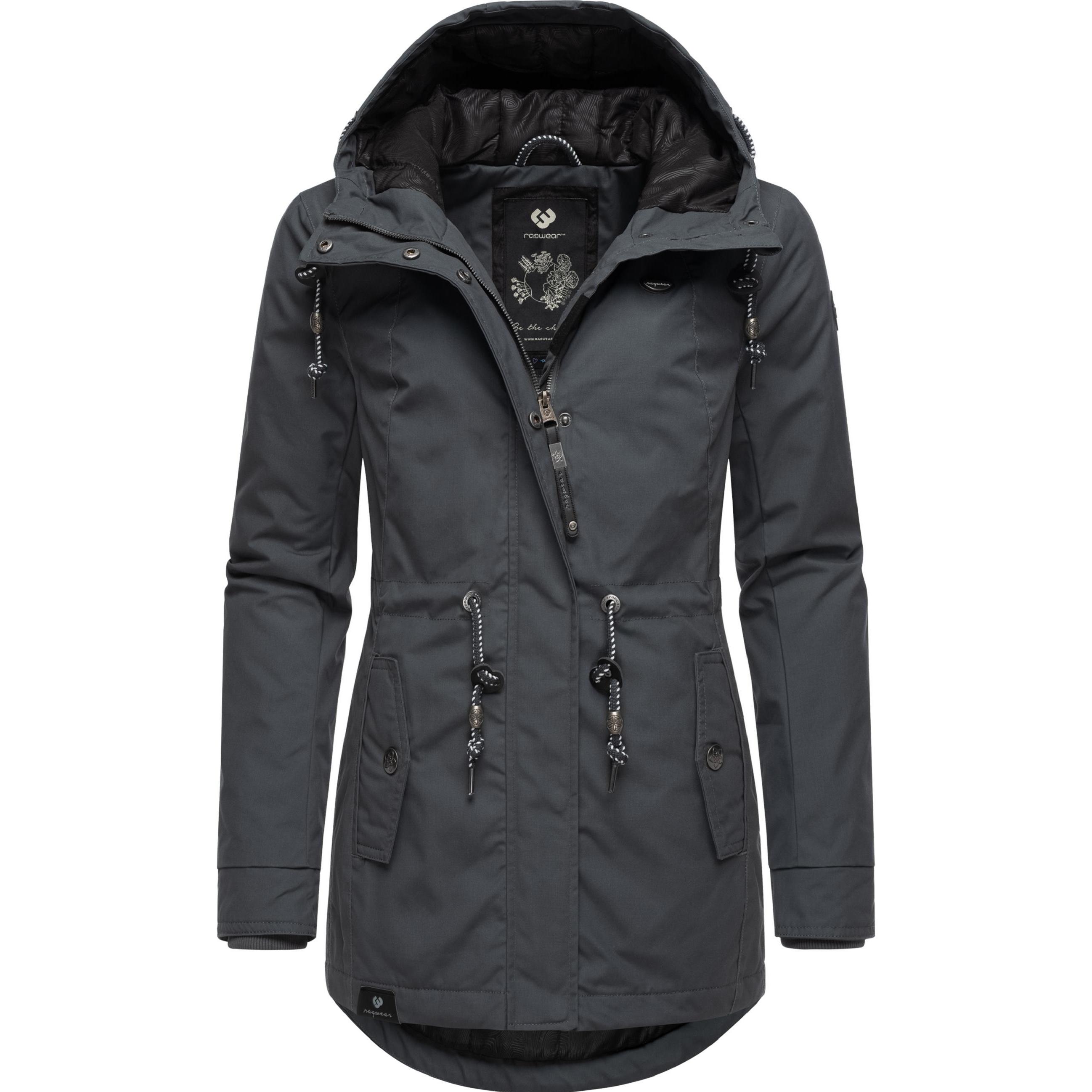 Ragwear, Damen, Jacke, Monadis Black Label (S), Grau, S