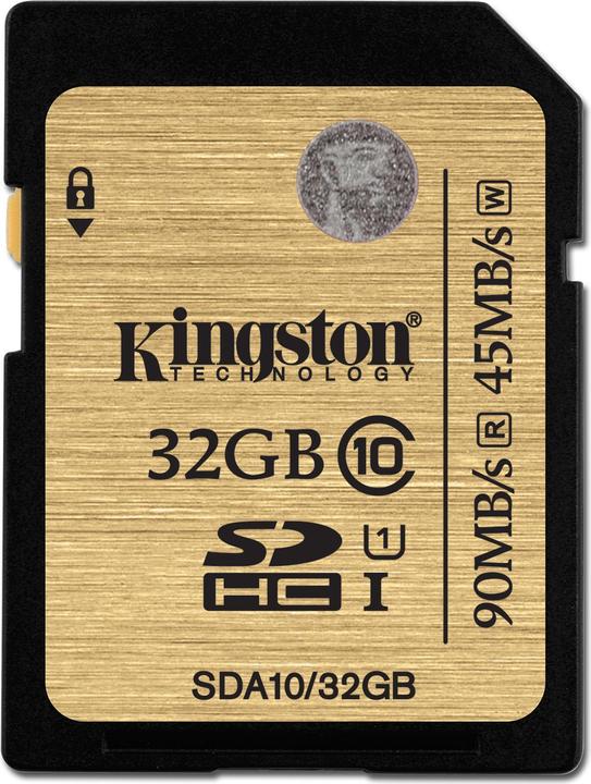 Actual product image Kingston SDHC Ultimate, UHS-I (32 GB, SDHC, UHS-I, UHS-II)