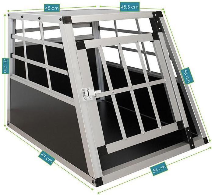Produktbild Juskys Hundetransportbox (Hund, Sicherheitsverschluss)