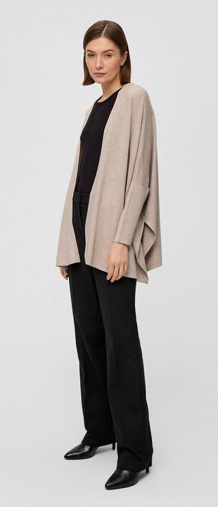 Produktbild s.Oliver Strickjacke Offene Strickjacke im Loose Fit (L)