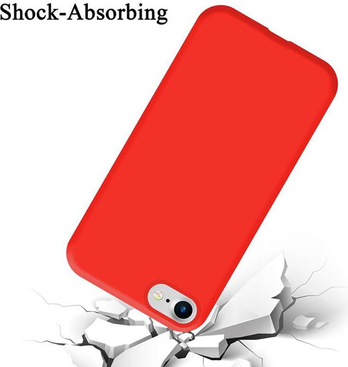 Actual product image Cadorabo TPU Liquid Silicone Case Cover (Apple iPhone 7, Apple iPhone SE (2nd Gen))