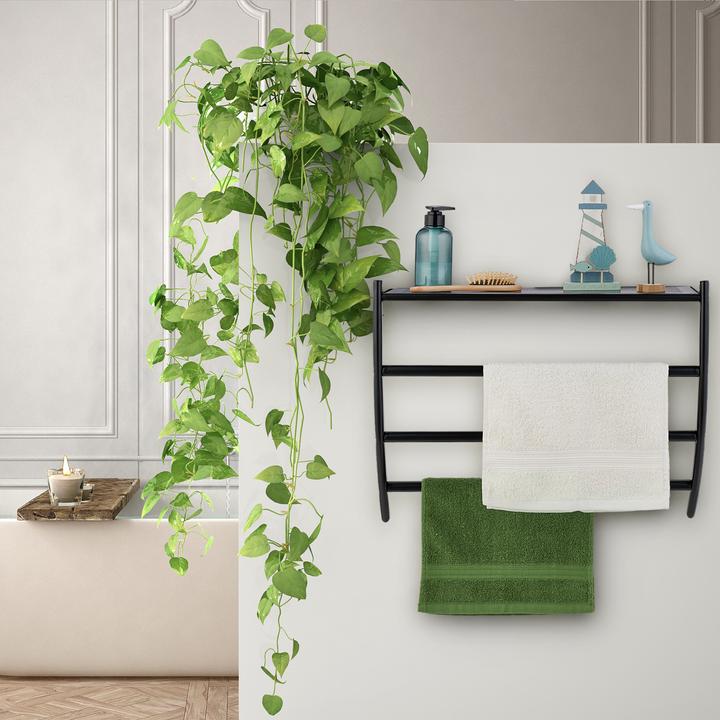 Image du produit Relaxdays Porte-serviettes mural