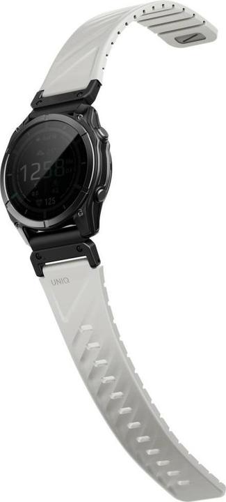 Produktbild Uniq Fluo Strap for Garmin 22mm Gray (22 mm, Plastic, Silicon, Stainless Steel)