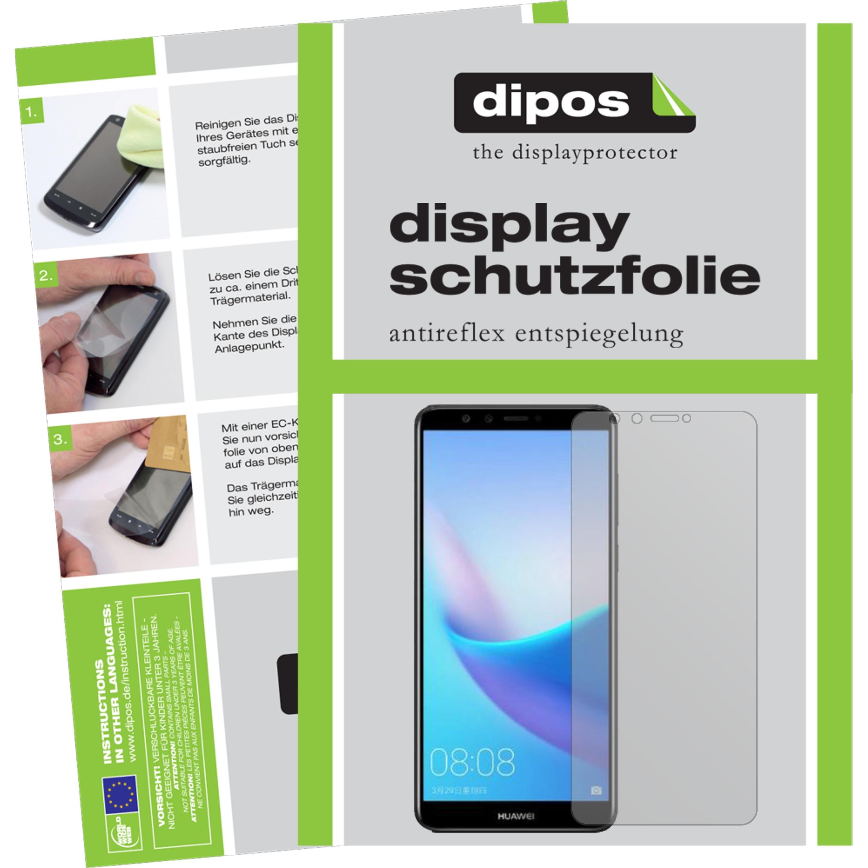 Thumbnail - Dipos Displayschutzfolie Antireflex (1 Stück, Huawei Enjoy 8 Plus), Smartphone Schutzfolie, Transparent