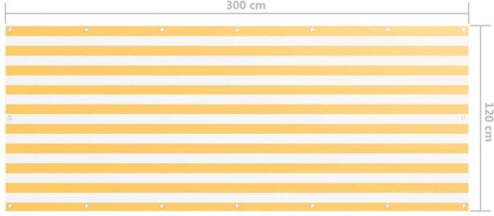 Produktbild vidaXL Sichtschutz Balkon (120 cm)