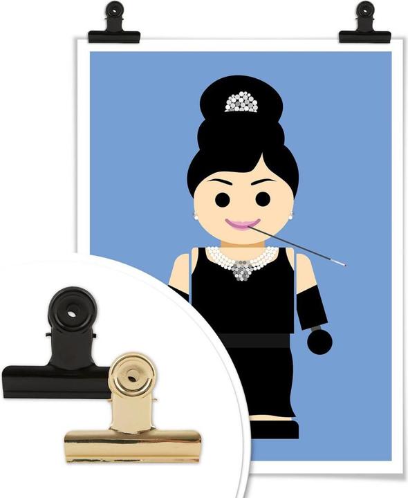 Actual product image Trenddeko Audrey Hepburn Toy (40 x 50 cm)