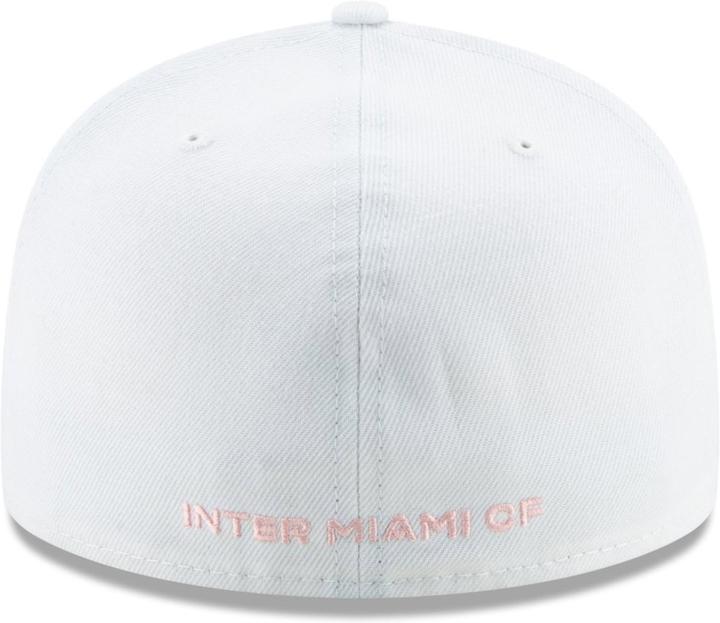 Actual product image New Era 59Fifty Fitted Cap - MLS Inter Miami blanc (7 1/4)