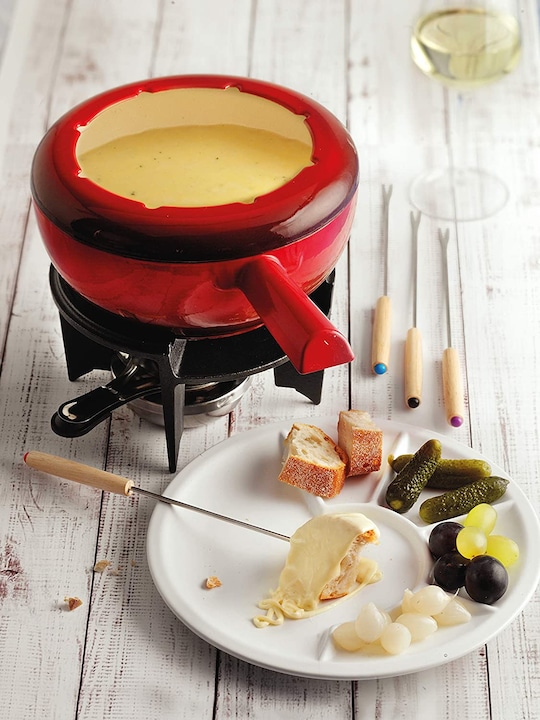 Actual product image Spring Fondue set (Cheese fondue, Chocolate fondue)