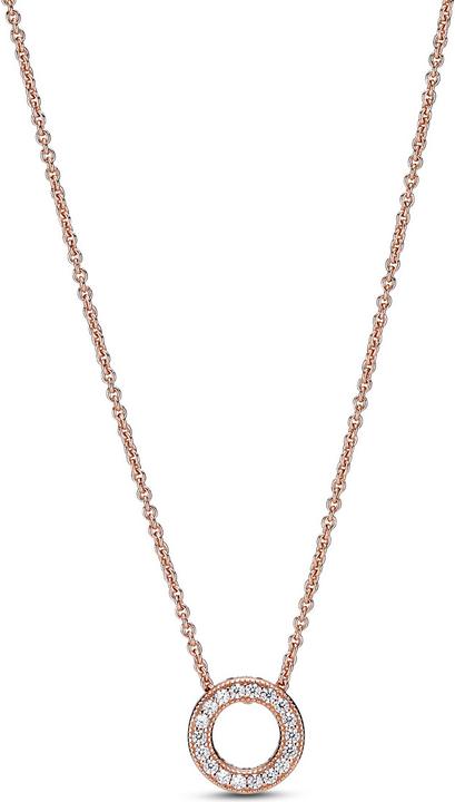 Image du produit Pandora Collier réversible avec le logo de la rose (Or rose)