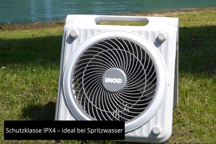 Actual product image Unold Solarventilator Camping 86516