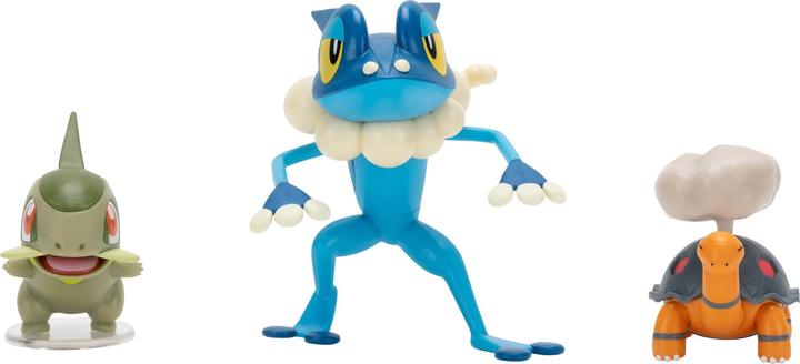 Pokémon - Battle Figure 3 Pack: Torkoal, Axew, Frogadier - (PKW4089)