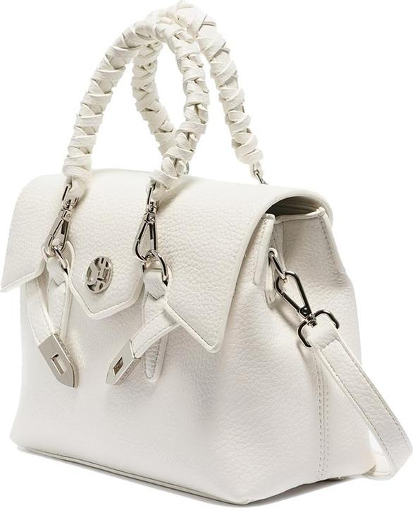 Actual product image Secret Pon Pon Damen Handtasche - Modell Seraphina Plus - 100% Polyurethan - 26.0 X 19.5 X 11.0 Cm
