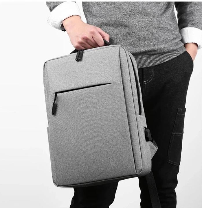 Actual product image Only-Bags.Store 15.6 Inch Laptop Backpack Nylon Travel Laptop Backpack Usb Charging Computer School Backpacks