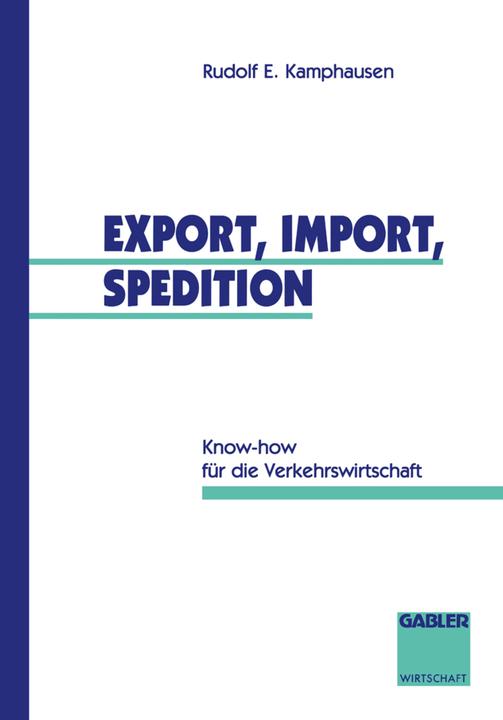 Produktbild Export, Import, Spedition (Deutsch, 2012)