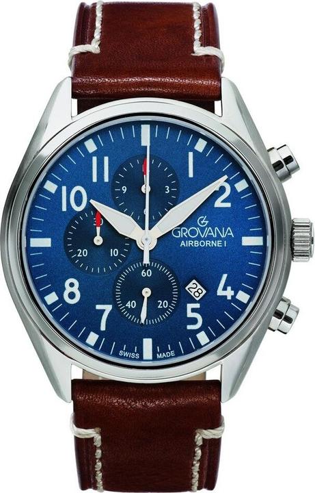 Actual product image Grovana Airborne I Chrono collection - Swiss made chrono watch (Swiss made)