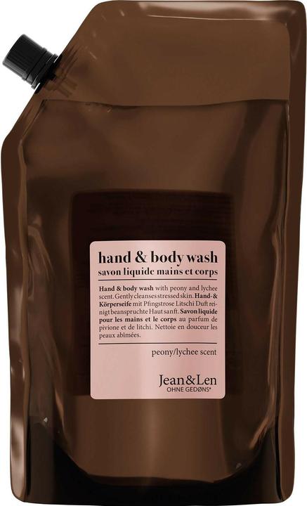 Jean & Len Peonia/Litchi (Ricarica, Sapone liquido, 1500 ml)