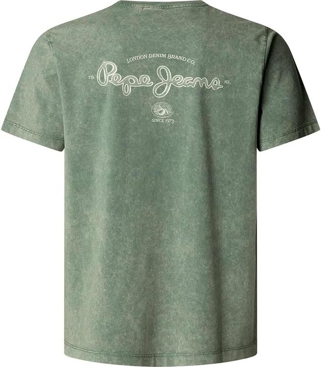 Actual product image Pepe Jeans Heren Terell TEE T-shirt, groen (SAGE Green), M, Groen (salie Groen), M (M)