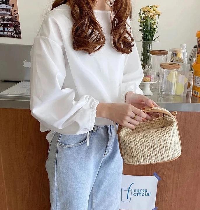 Immagine prodotto Only-Bags.Store Borsa a tracolla in paglia Moda Bohemian Small Knitting Summer Purse and Handbag Casual Holiday