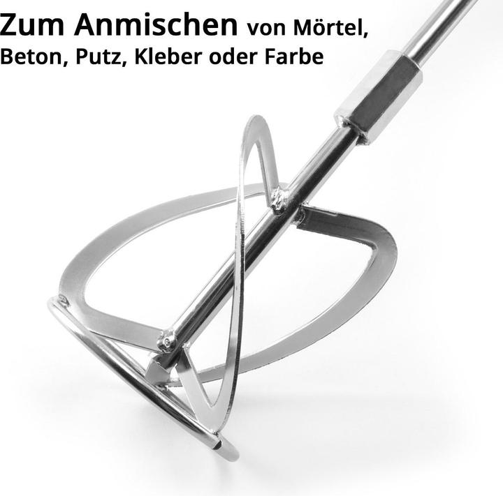 Produktbild Stahlwerk Rührwerk RW-1200 ST mit 1.200 W 850 U/min elektrischer Mörtelrührer