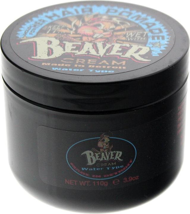Actual product image Cock Grease Beaver Water Base Haar Pomade 110 g (Hair pomade, 110 g)