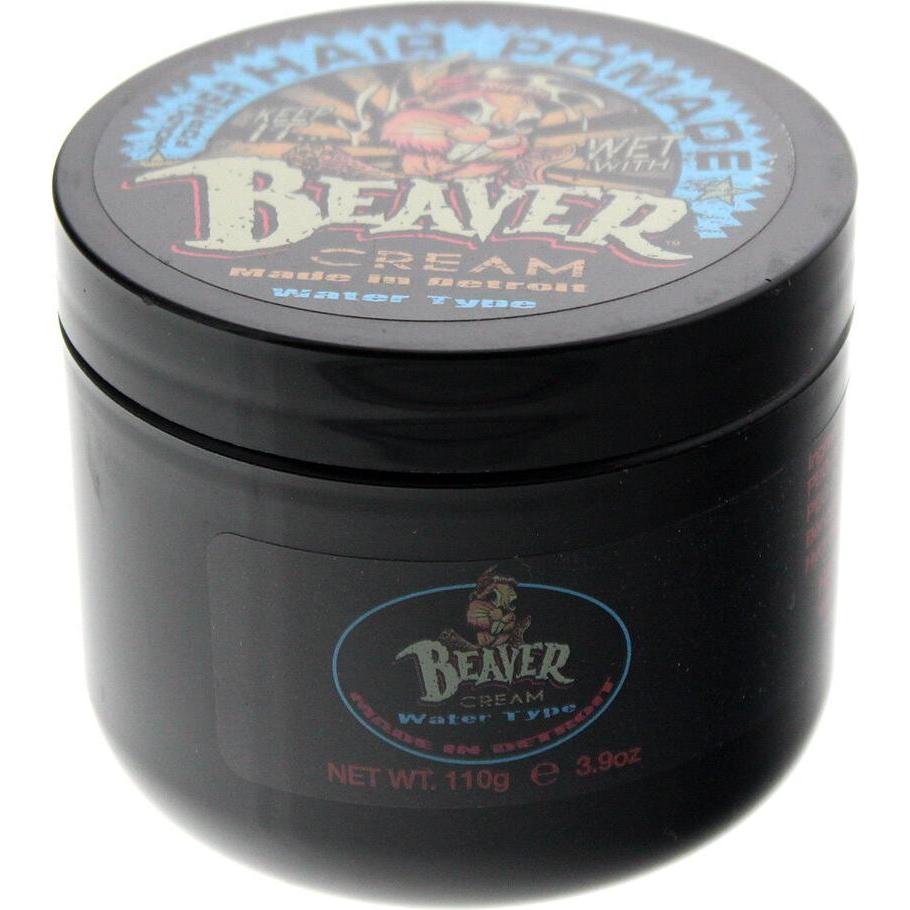 Cock Grease, Gel per capelli, Beaver Water Base Haar Pomade 110 g (Cera per capelli, Gel per capelli)