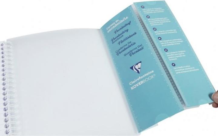 Image du produit Clairefontaine Vokabelheft Koverbook (A1, À rayures)