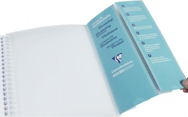 Actual product image Clairefontaine Vokabelheft Koverbook (A1, Lined)