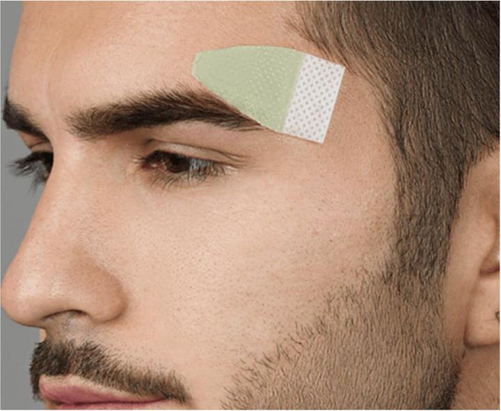 Actual product image Andmetics - Brow Wax Strips Men