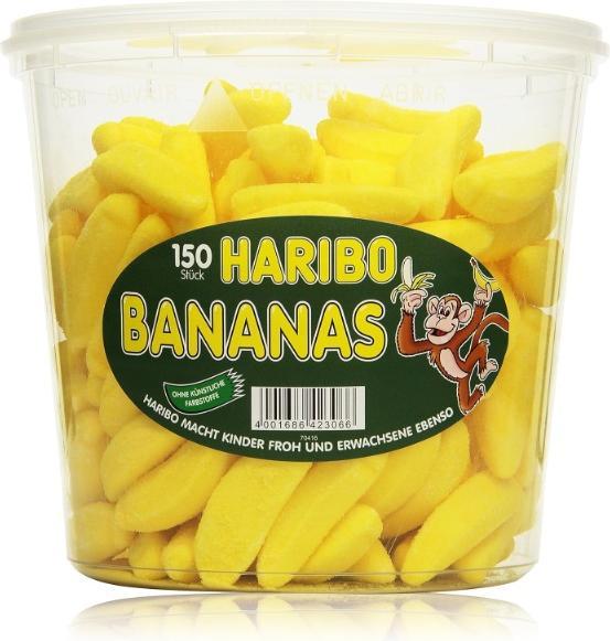 Actual product image Haribo Bananas (1 pcs., 1000 g)