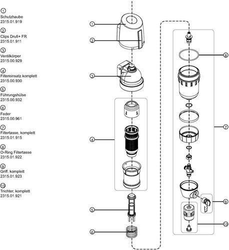 Produktbild Sasserath Rückspülfilter DRUFI 2315 FR