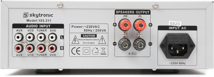 Actual product image Skytronic Pro AV400
