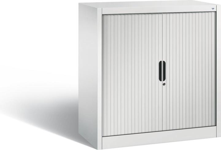 Actual product image C+P Roller shutter cabinet with horizontal blind (100 x 42 x 103 cm)