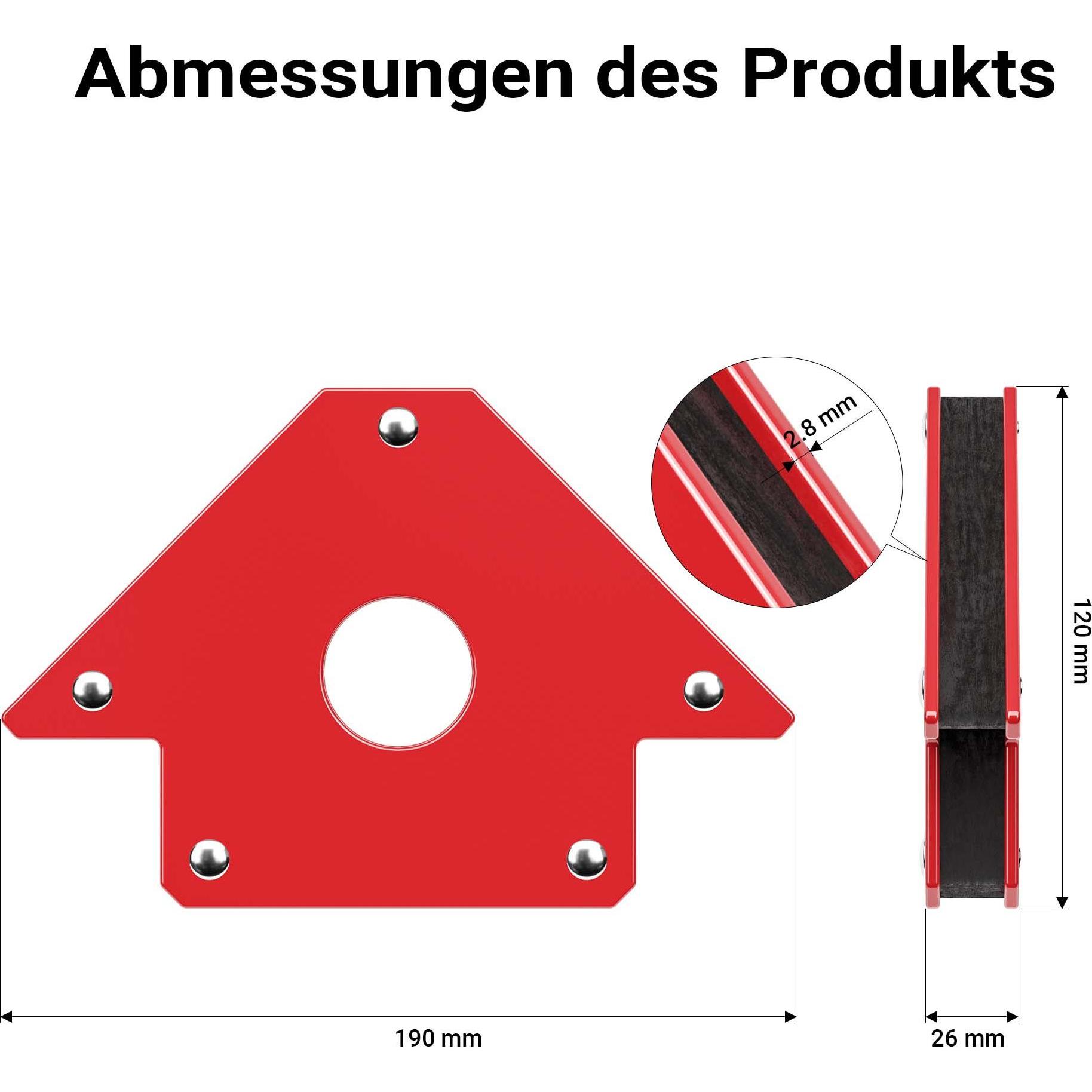 Thumbnail - Wiltec, Schweissgerät Zubehör, Schweissmagnet