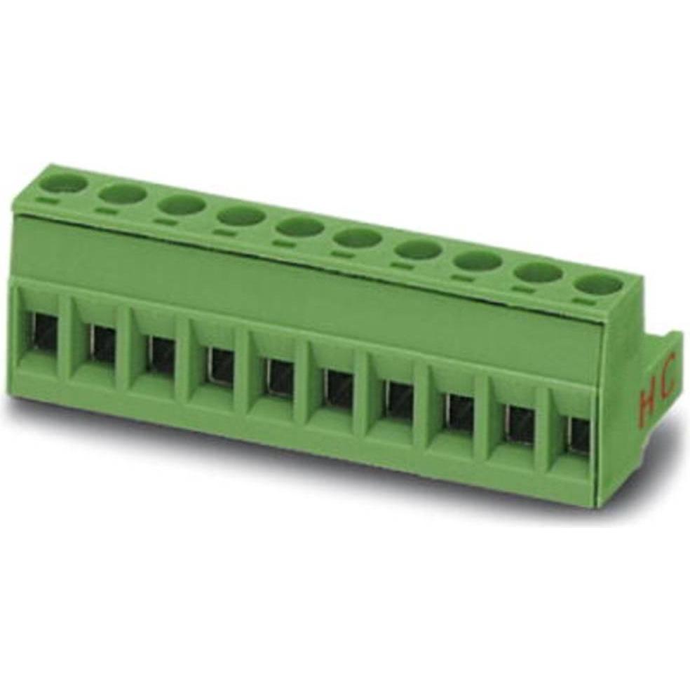 Phoenix Contact FKIC 2.5 HC/ 2-ST-5.08 BD:5X4-, Cavo + Spina elettrica, Verde