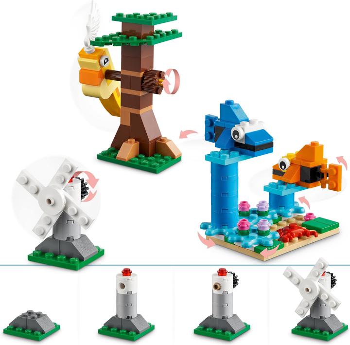 Actual product image LEGO Building blocks and functions (11019, LEGO Classic)
