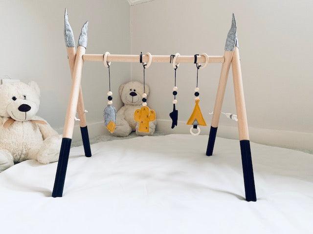 Immagine prodotto Nelaroom Palestra per bambini in legno - Cactus Tipi